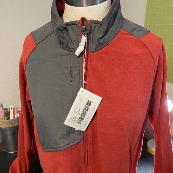 Rust Full-Zip Fleece Jacket (Women's) XL-XXL - Picture 1 of 2